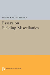 E-book, Essays on Fielding Miscellanies, Princeton University Press
