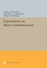 E-book, Experiments on Mass Communication, Hovland, C. I., Princeton University Press