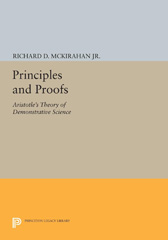 E-book, Principles and Proofs : Aristotle's Theory of Demonstrative Science, Princeton University Press