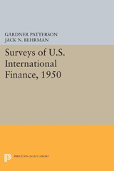 E-book, Surveys of U.S. International Finance, 1950, Patterson, Gardner, Princeton University Press