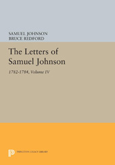 E-book, The Letters of Samuel Johnson : 1782-1784, Princeton University Press