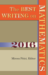 E-book, The Best Writing on Mathematics 2016, Princeton University Press
