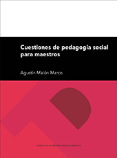 eBook, Cuestiones de pedagogía social para maestros, Prensas de la Universidad de Zaragoza