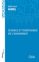 E-book, Science et territoires de l'ignorance, Éditions Quae