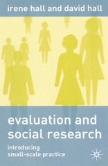 eBook, Evaluation and Social Research, Hall, Irene, Red Globe Press