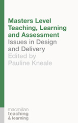 E-book, Masters Level Teaching, Learning and Assessment, Kneale, Pauline, Red Globe Press