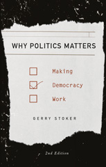eBook, Why Politics Matters, Stoker, Gerry, Red Globe Press