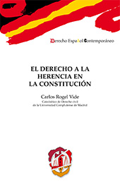 E-book, El derecho a la herencia en la Constitución, Rogel Vide, Carlos, Reus