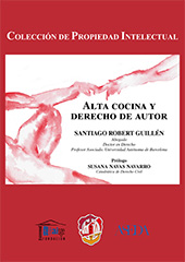 eBook, Alta cocina y derecho de autor, Robert Guillén, Santiago, Reus