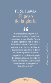 E-book, El peso de la gloria, Ediciones Rialp