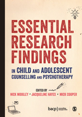 E-book, Essential Research Findings in Child and Adolescent Counselling and Psychotherapy, SAGE Publications Ltd