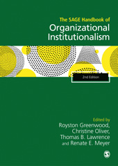 E-book, The SAGE Handbook of Organizational Institutionalism, SAGE Publications Ltd
