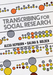 E-book, Transcribing for Social Research, SAGE Publications Ltd