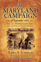 E-book, The Maryland Campaign of September 1862 : Shepherdstown Ford and the End of the Campaign, Savas Beatie