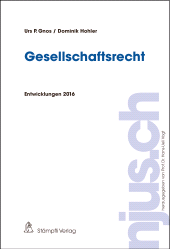 eBook, Gesellschaftsrecht : Entwicklungen 2016, Stämpfli Verlag