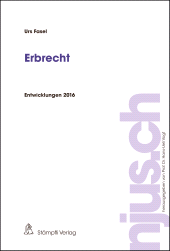 eBook, Erbrecht : Entwicklungen 2016, Stämpfli Verlag