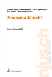 eBook, Finanzmarktrecht : Entwicklungen 2016, Stämpfli Verlag