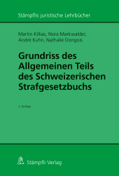 E-book, Grundriss des Allgemeinen Teils des Schweizerischen Strafgesetzbuchs, Stämpfli Verlag