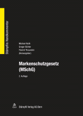 eBook, Markenschutzgesetz (MSchG) : Bundesgesetz über den Schutz von Marken und Herkunftsangaben vom 28. August 1992, Stämpfli Verlag