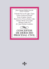 E-book, Conceptos de Derecho procesal civil, Tecnos