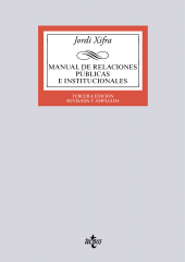 E-book, Manual de Relaciones Públicas e Institucionales : Tercera edición, Tecnos