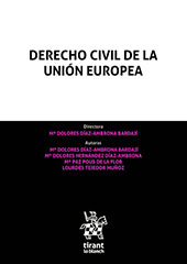 E-book, Derecho civil de la Unión Europea, Tirant lo Blanch