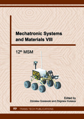 E-book, Mechatronic Systems and Materials VIII, Trans Tech Publications Ltd