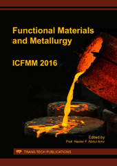 E-book, Functional Materials and Metallurgy, Trans Tech Publications Ltd