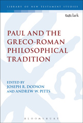 E-book, Paul and the Greco-Roman Philosophical Tradition, T&T Clark
