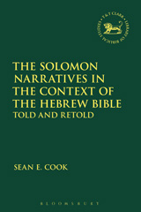 E-book, The Solomon Narratives in the Context of the Hebrew Bible, T&T Clark