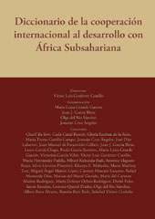 E-book, Diccionario de la cooperación internacional al desarrollo con África Subsahariana, Universidad de Jaén
