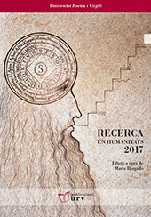 eBook, Recerca en Humanitats 2017, Publicacions URV