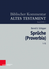 E-book, Sprüche (Proverbia) : 1-15, Vandenhoeck & Ruprecht