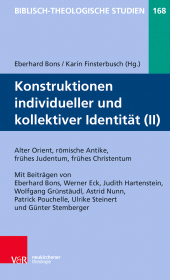 E-book, Konstruktionen individueller und kollektiver Identität (II) : Alter Orient, hellenistisches Judentum, römische Antike, Alte Kirche, Vandenhoeck & Ruprecht