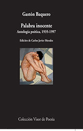 E-book, Palabra inocente : antología poética, 1935-1997, Visor Libros