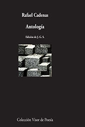 eBook, Antología poética, Cadenas, Rafael, Visor Libros
