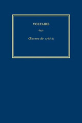 eBook, Œuvres complètes de Voltaire (Complete Works of Voltaire) 65C : Oeuvres de 1768 (I), Voltaire Foundation