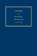 E-book, Œuvres complètes de Voltaire (Complete Works of Voltaire) 20C : Micromegas and other texts (1738-1742), Voltaire, Voltaire Foundation