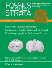 E-book, Ordovician rhynchonelliformean brachiopods from Co. Waterford, SE Ireland : Palaeobiogeography of the Leinster Terrane, John Wiley & Sons
