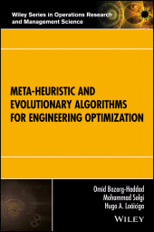 E-book, Meta-heuristic and Evolutionary Algorithms for Engineering Optimization, John Wiley & Sons