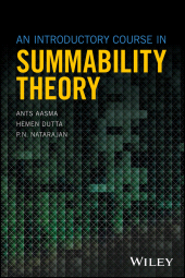 E-book, An Introductory Course in Summability Theory, John Wiley & Sons