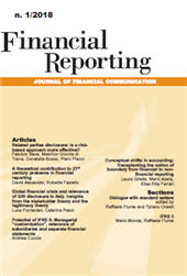 Artikel, A theoretical contribution to 21st Century problems in financial reporting, Franco Angeli