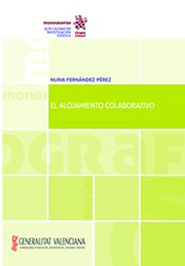 E-book, El alojamiento colaborativo, Fernández Pérez, Nuria, Tirant lo Blanch