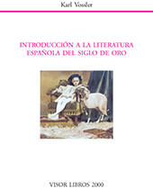 E-book, Introducción a la literatura española del siglo de oro, Vossler, Karl, Visor Libros