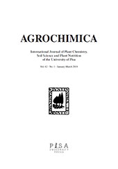 Articolo, The effect of ripening degree and irrigation regimes of fruits on the quality of extra-virgin olive oil extracted with or without the addition of carbonic snow, Pisa University Press