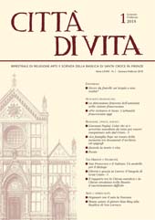 Fascículo, Città di vita : bimestrale di religione, arte e scienza : LXXIII, 1, 2018, Polistampa