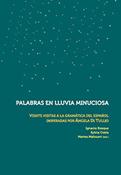 E-book, Palabras en lluvia minuciosa : veinte visitas a la gramática del español inspiradas por Ángela Di Tullio, Iberoamericana