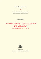 E-book, La tradizione filosofica stoica nel Medioevo : un approccio dossografico, Edizioni di storia e letteratura