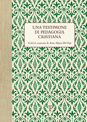E-book, Una testimone di pedagogia cristiana : scritti in memoria di Anna Maria del Pajo, Polistampa