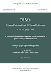 Issue, RiMe : rivista dell'lstituto di Storia dell'Europa Mediterranea : 2 nuova serie, II, 2018 : special issue, ISEM - Istituto di Storia dell'Europa Mediterranea